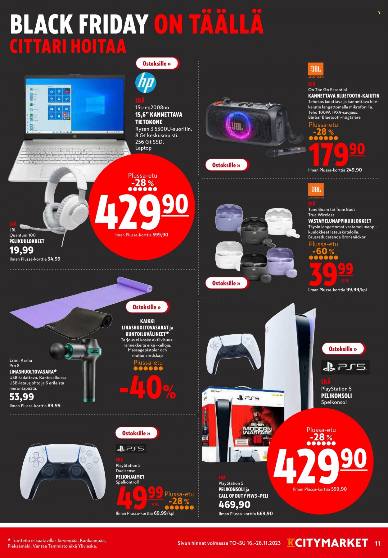 K-citymarket tarjoukset - 16.11.2023 - 26.11.2023. Sivu 11