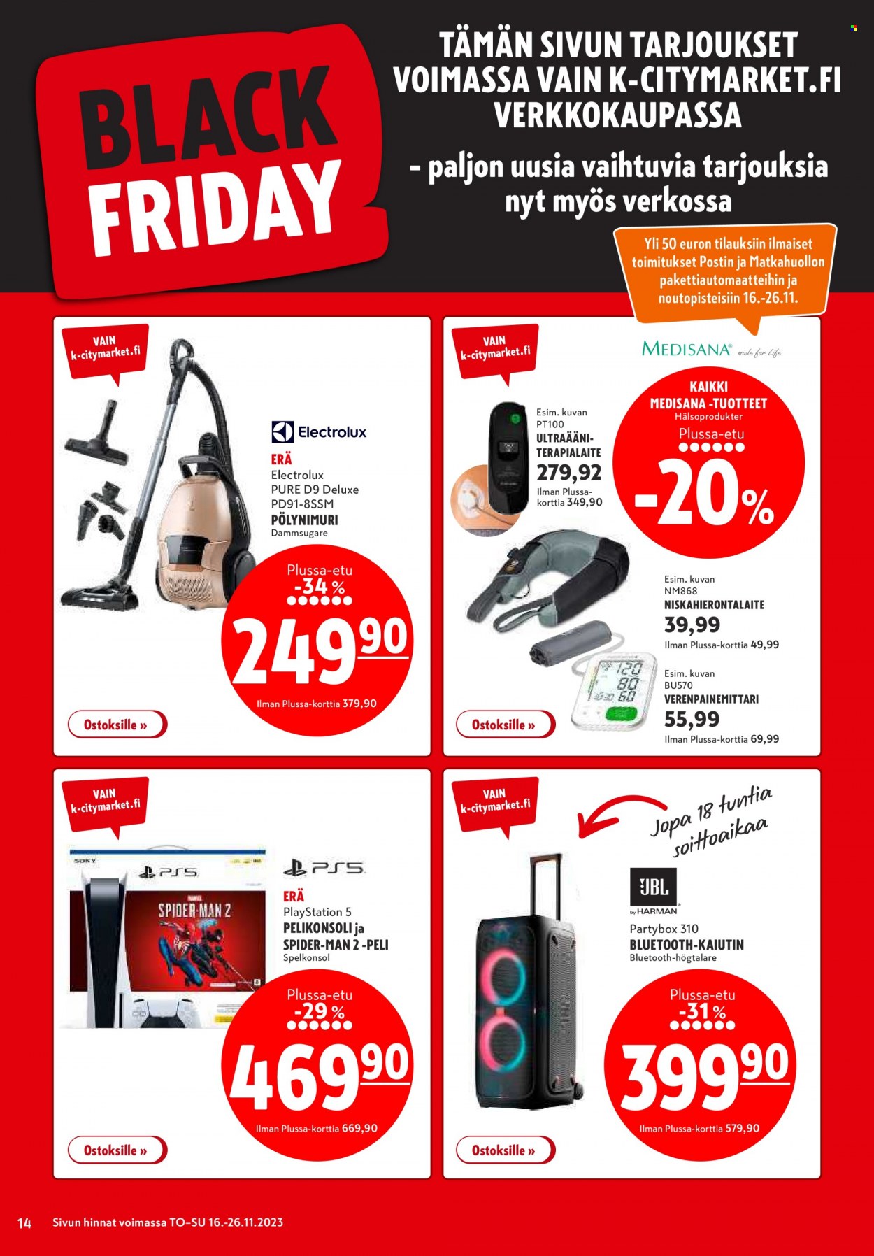 K-citymarket tarjoukset - 16.11.2023 - 26.11.2023. Sivu 14
