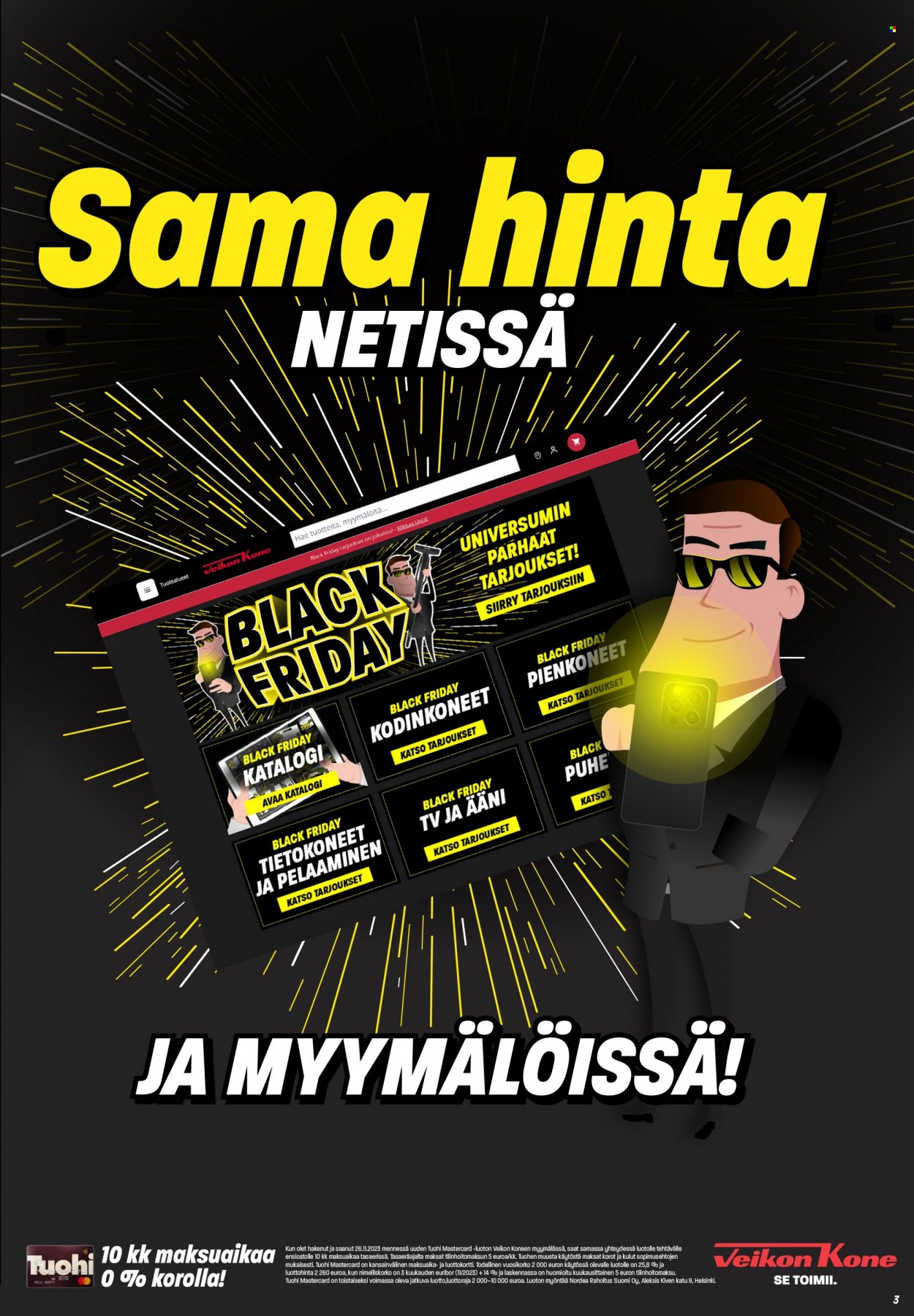Veikon Kone tarjoukset - 19.11.2023 - 26.11.2023. Sivu 3