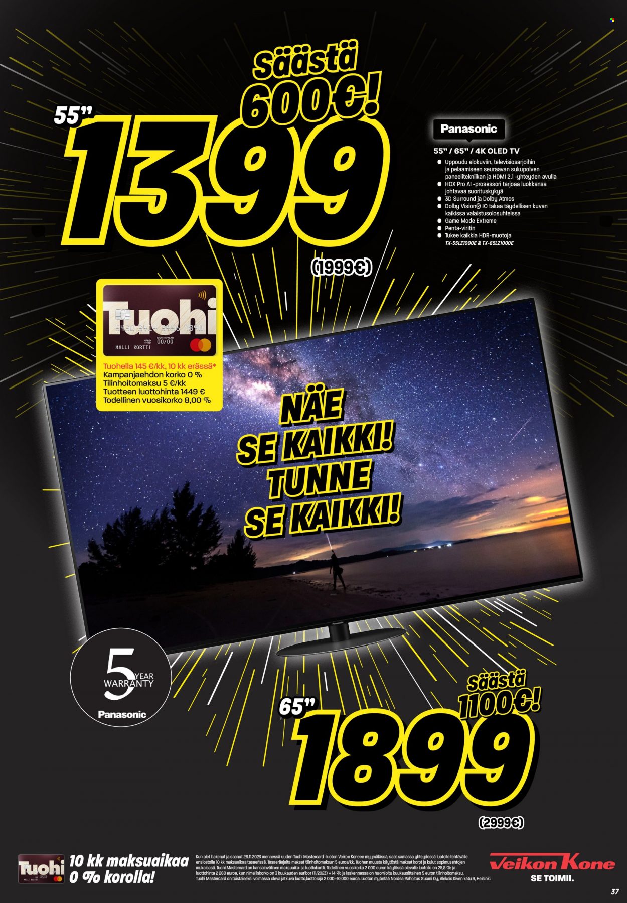 Veikon Kone tarjoukset - 19.11.2023 - 26.11.2023. Sivu 37