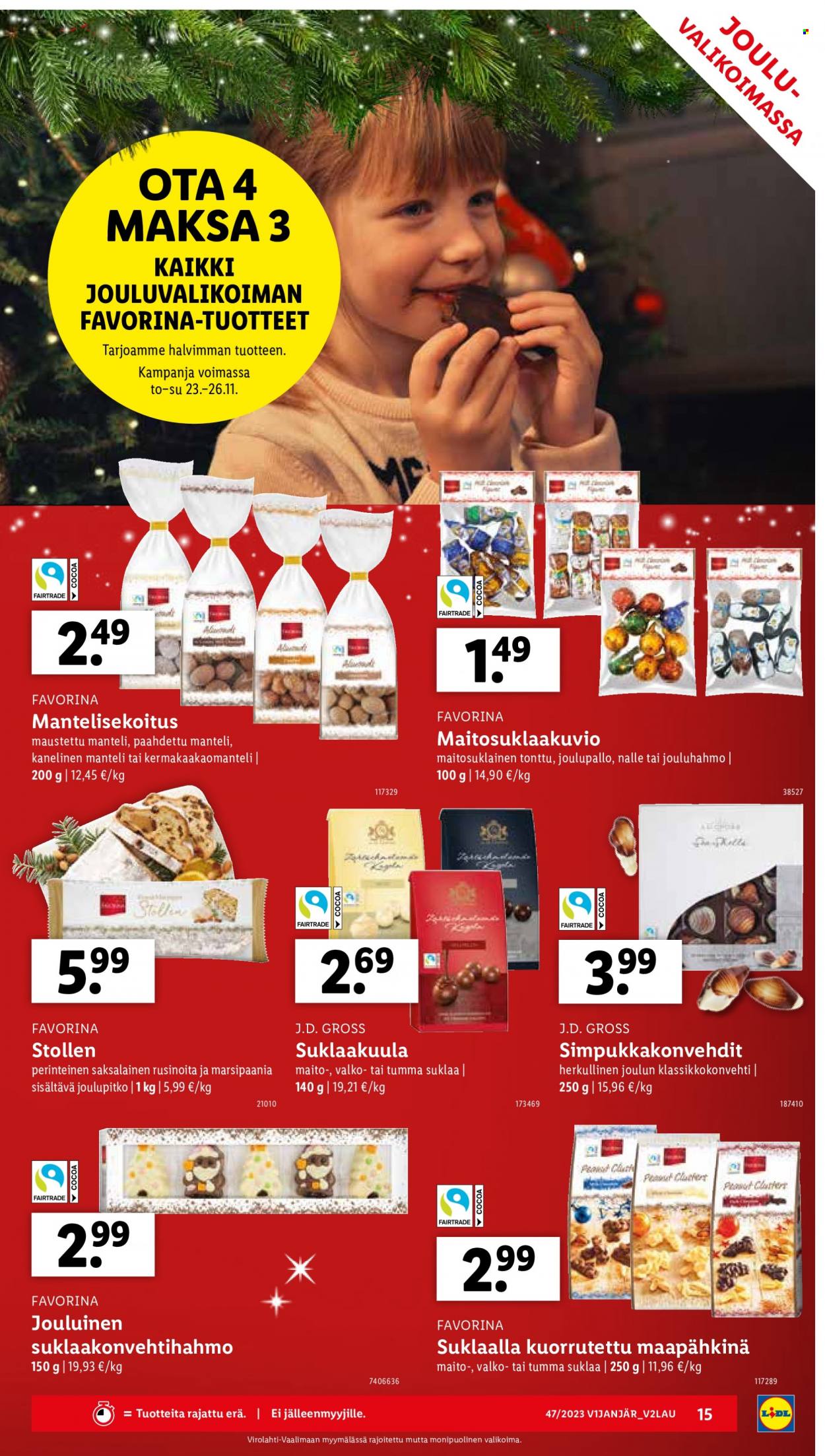 Lidl tarjoukset - 23.11.2023 - 29.11.2023. Sivu 17