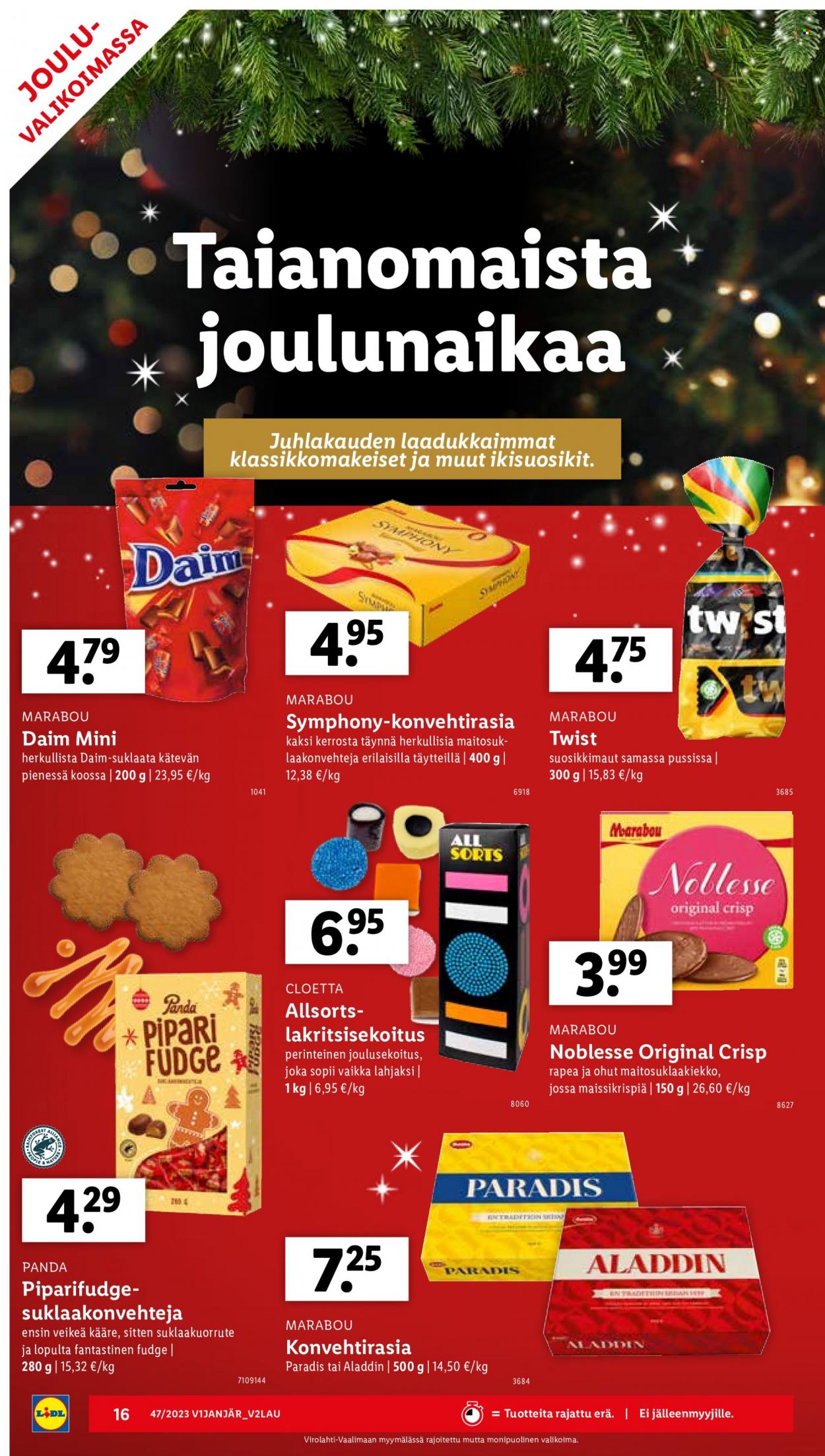 Lidl tarjoukset - 23.11.2023 - 29.11.2023. Sivu 18