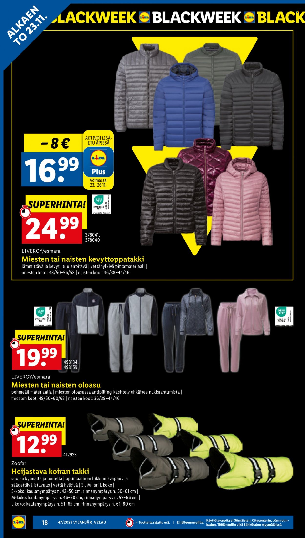 Lidl tarjoukset - 23.11.2023 - 29.11.2023. Sivu 20