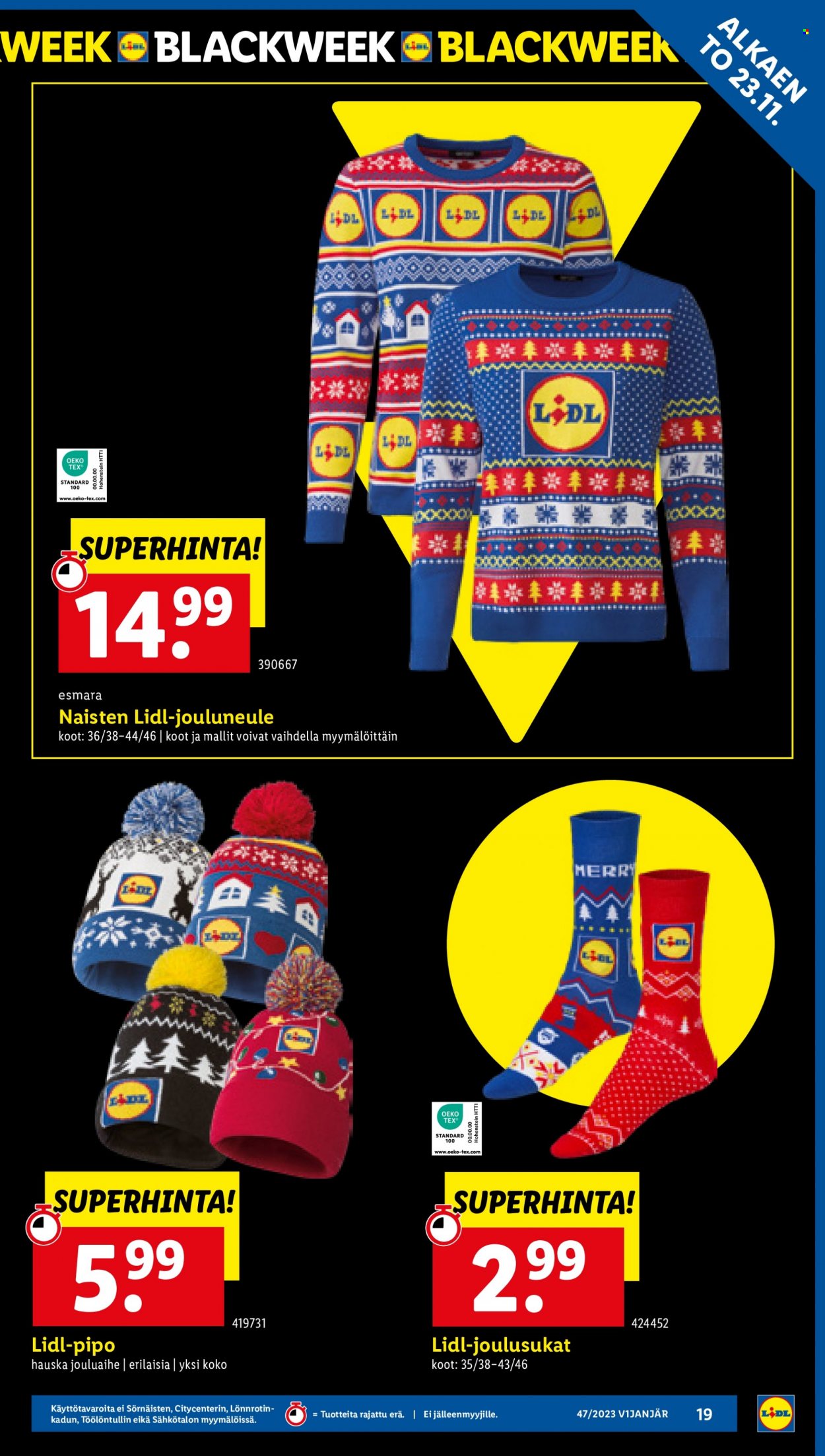 Lidl tarjoukset - 23.11.2023 - 29.11.2023. Sivu 21