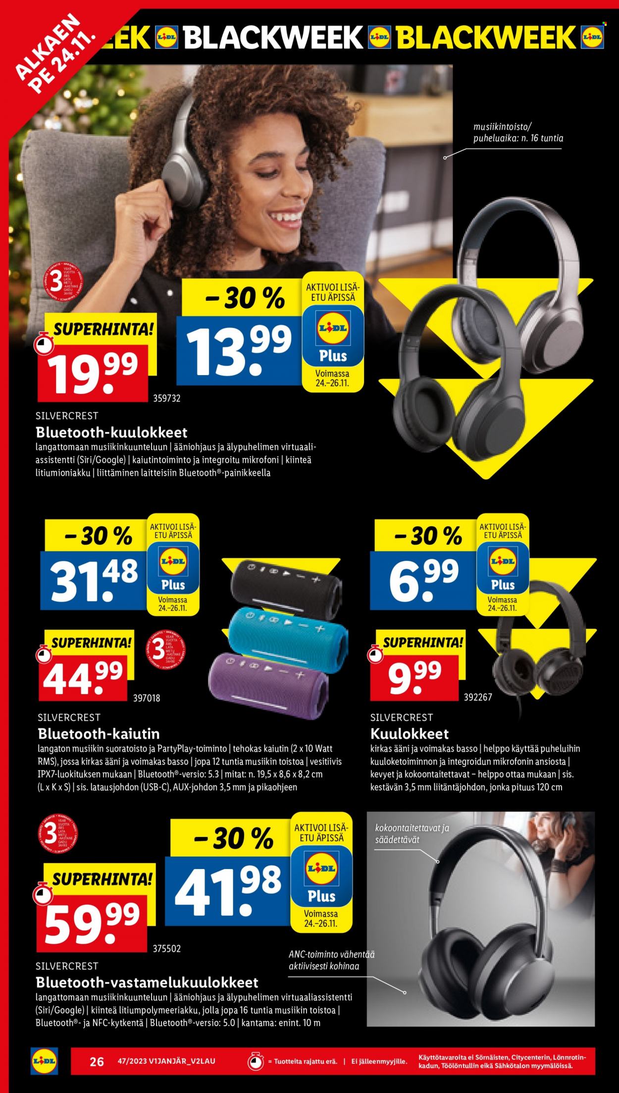 Lidl tarjoukset - 23.11.2023 - 29.11.2023. Sivu 28