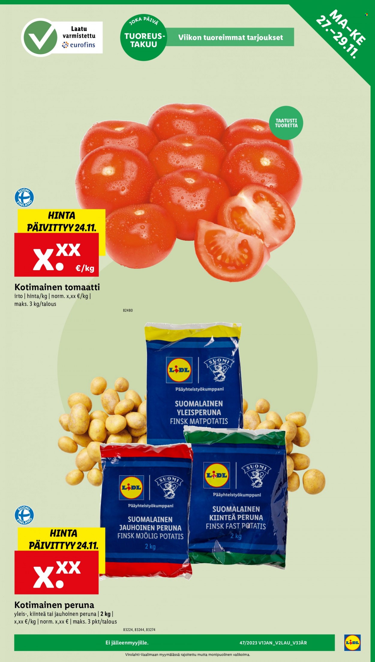 Lidl tarjoukset - 23.11.2023 - 29.11.2023. Sivu 31