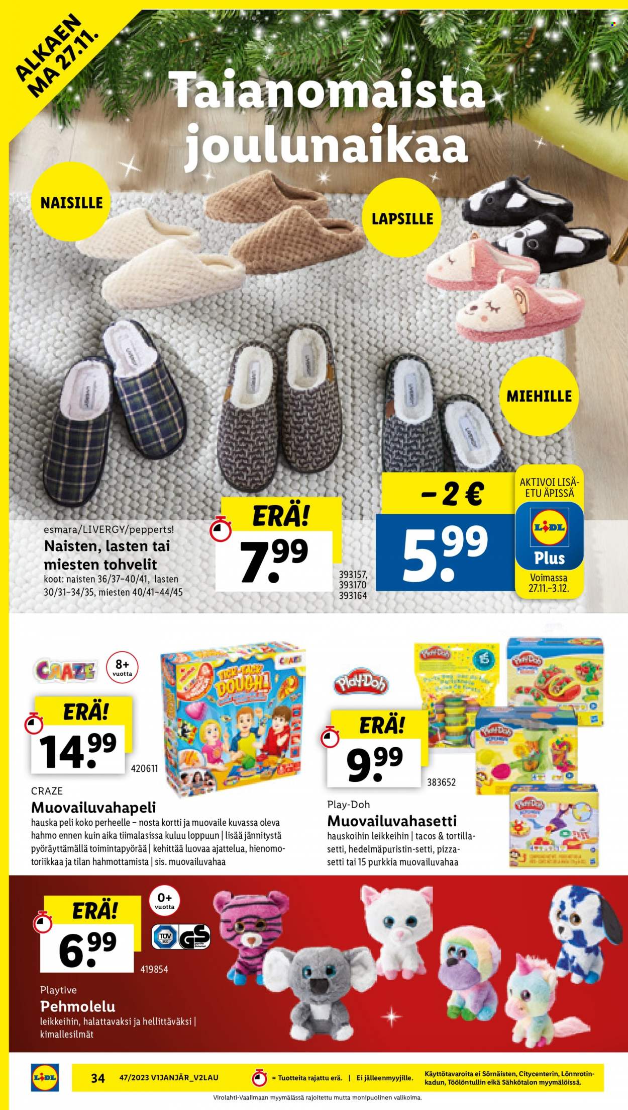 Lidl tarjoukset - 23.11.2023 - 29.11.2023. Sivu 38
