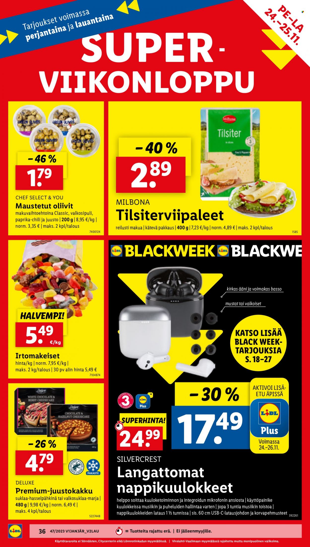 Lidl tarjoukset - 23.11.2023 - 29.11.2023. Sivu 40