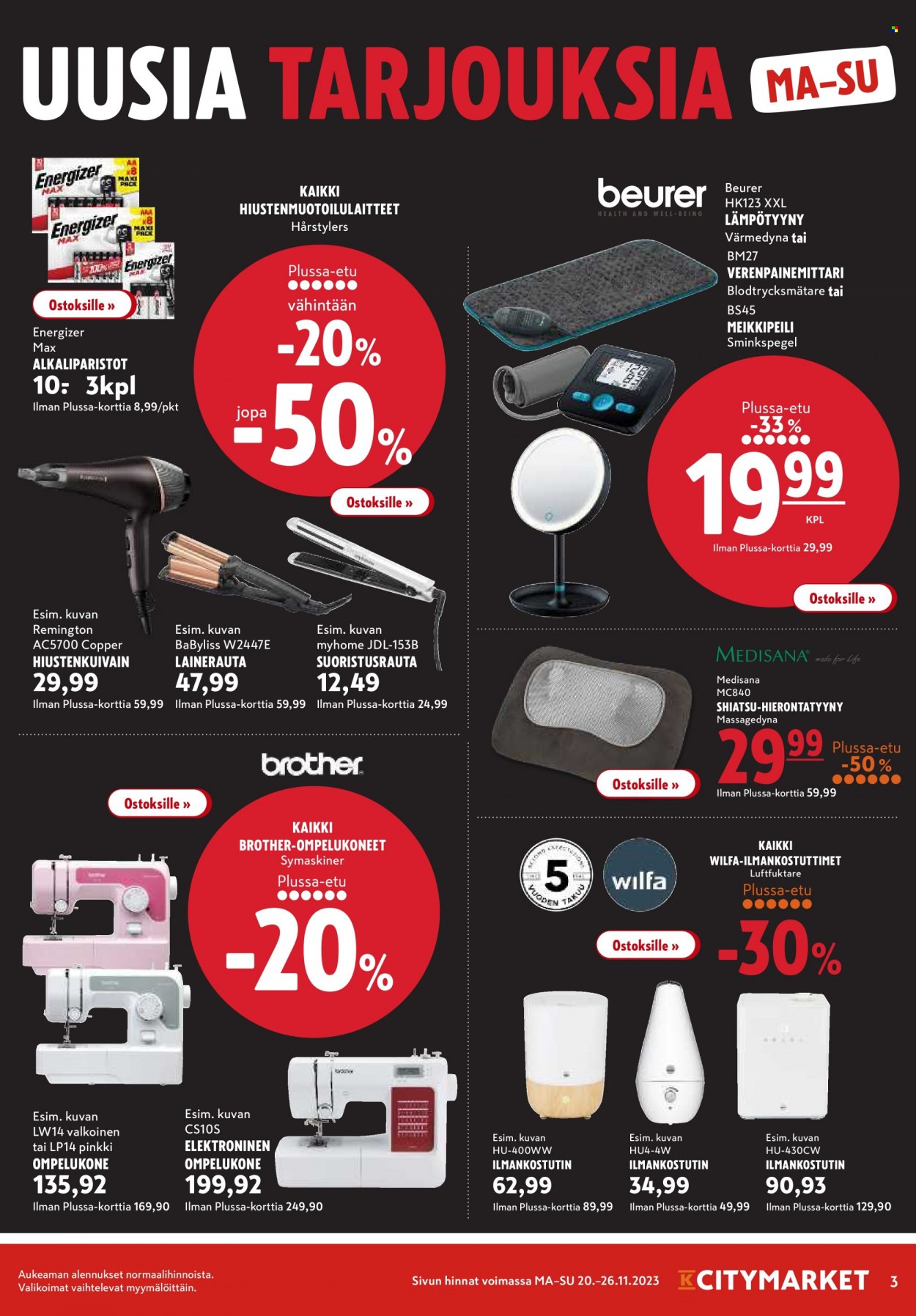 K-citymarket tarjoukset - 20.11.2023 - 26.11.2023. Sivu 3