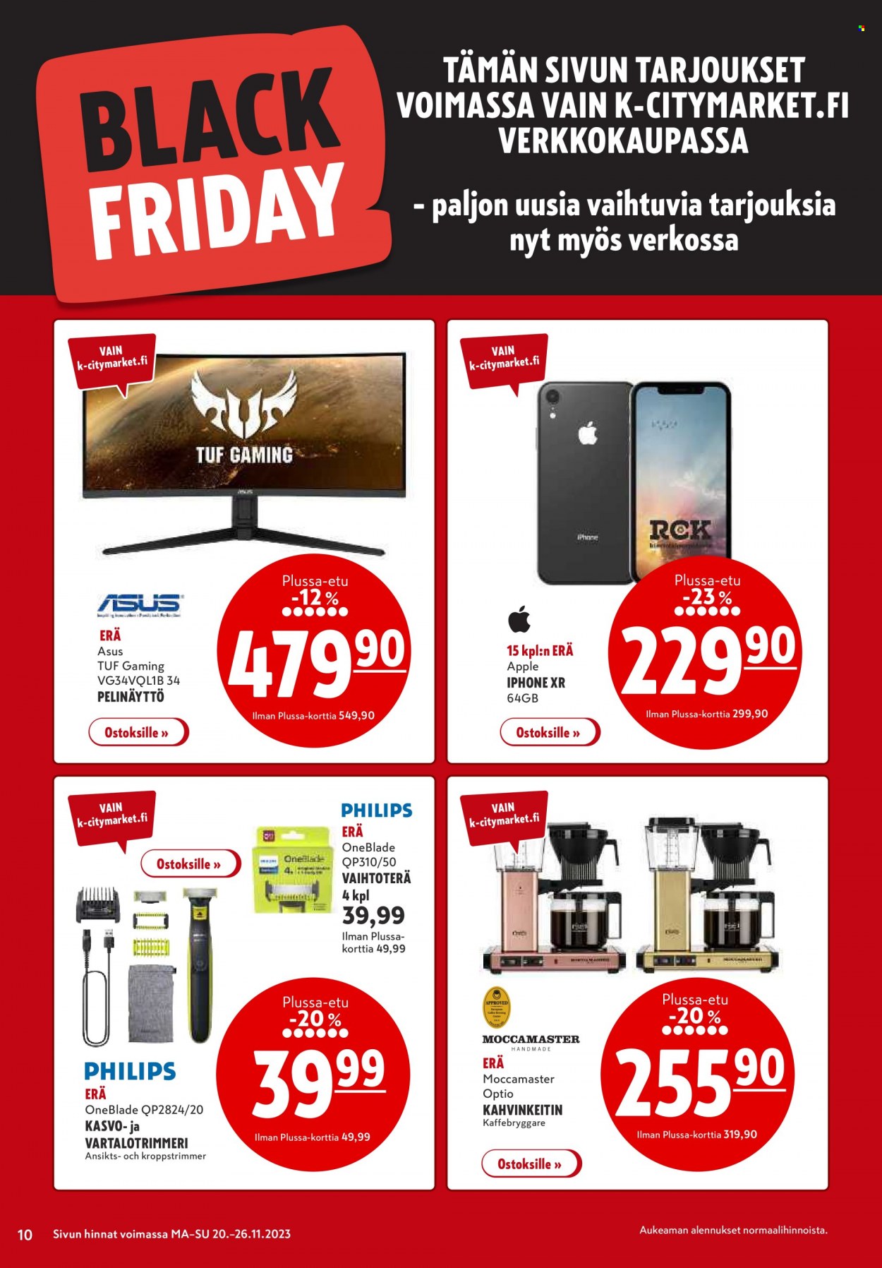 K-citymarket tarjoukset - 20.11.2023 - 26.11.2023. Sivu 10