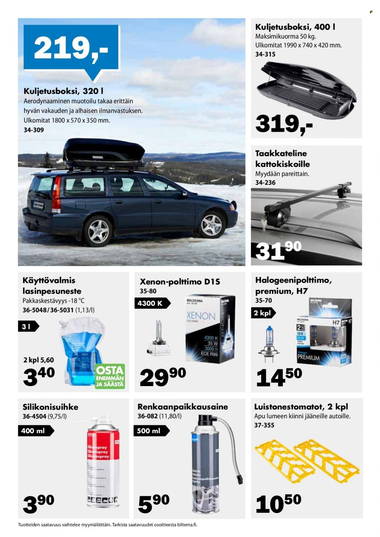 Biltema tarjoukset - 22.11.2023 - 26.11.2023. Sivu 6