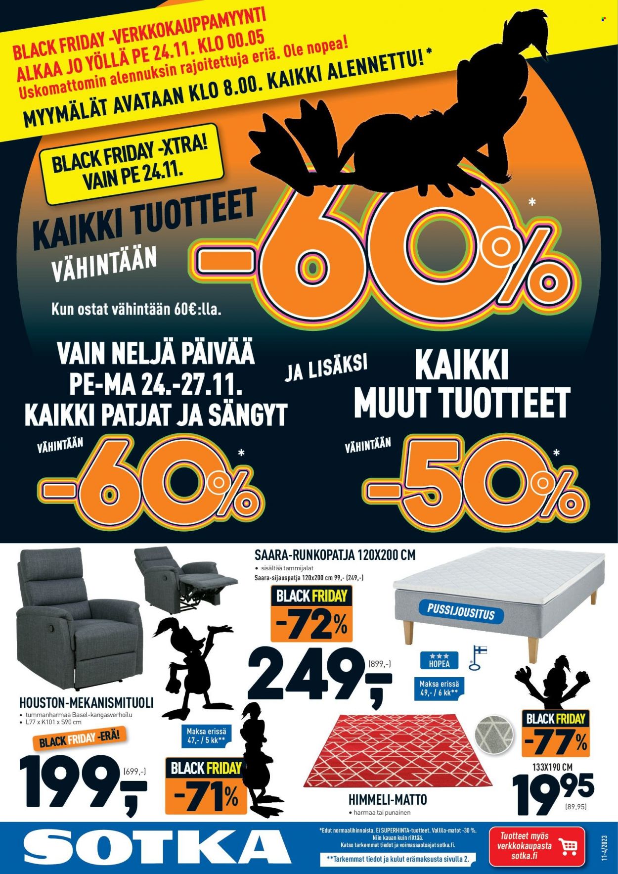 Sotka tarjoukset - 24.11.2023 - 27.11.2023. Sivu 1