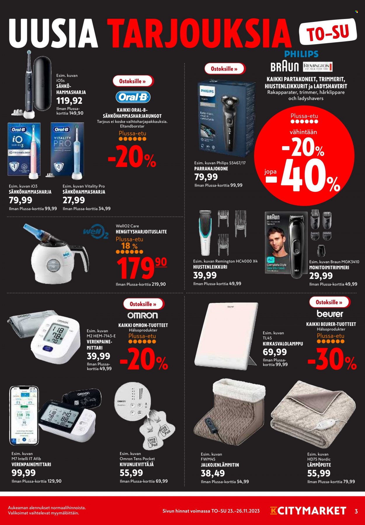 K-citymarket tarjoukset - 23.11.2023 - 26.11.2023. Sivu 3