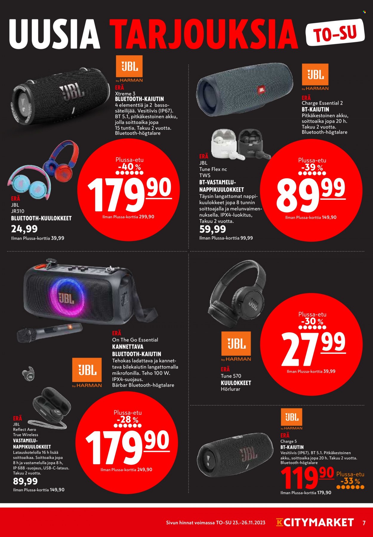 K-citymarket tarjoukset - 23.11.2023 - 26.11.2023. Sivu 7