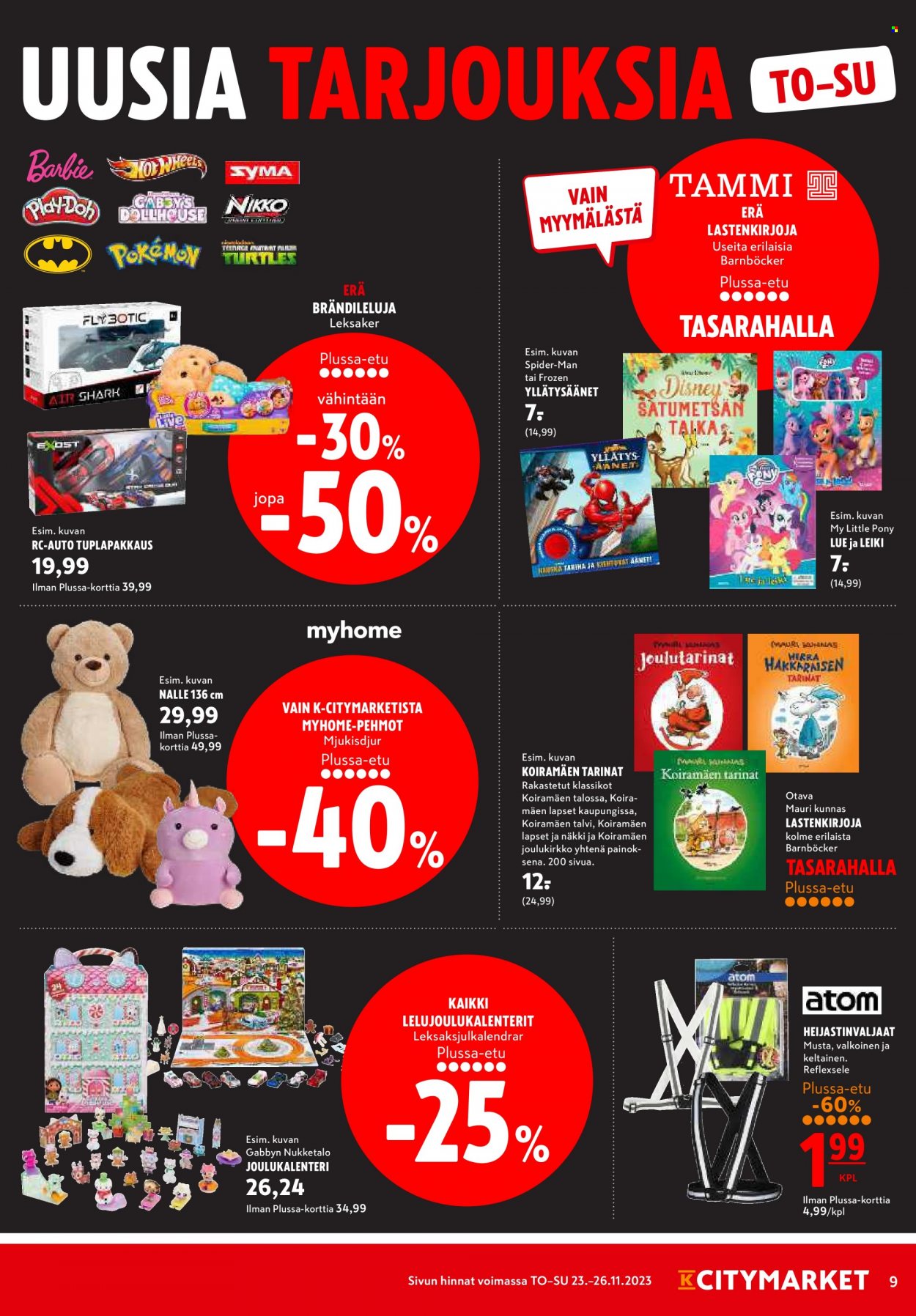K-citymarket tarjoukset - 23.11.2023 - 26.11.2023. Sivu 9