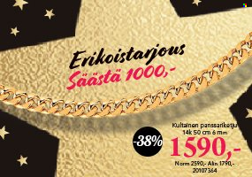 Kultajousi tarjoukset. Sivu 4