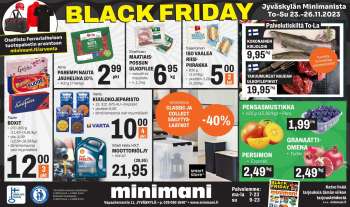 Minimani tarjoukset  - 23.11.2023 - 26.11.2023.
