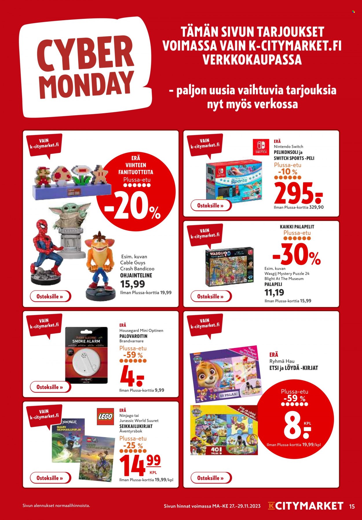 K-citymarket tarjoukset - 27.11.2023 - 03.12.2023. Sivu 15