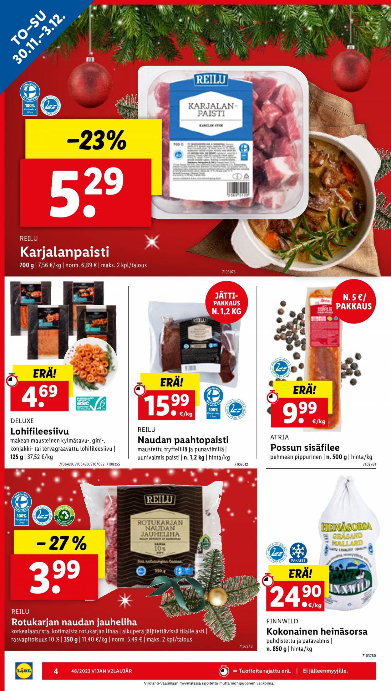 Lidl tarjoukset - 30.11.2023 - 06.12.2023. Sivu 6