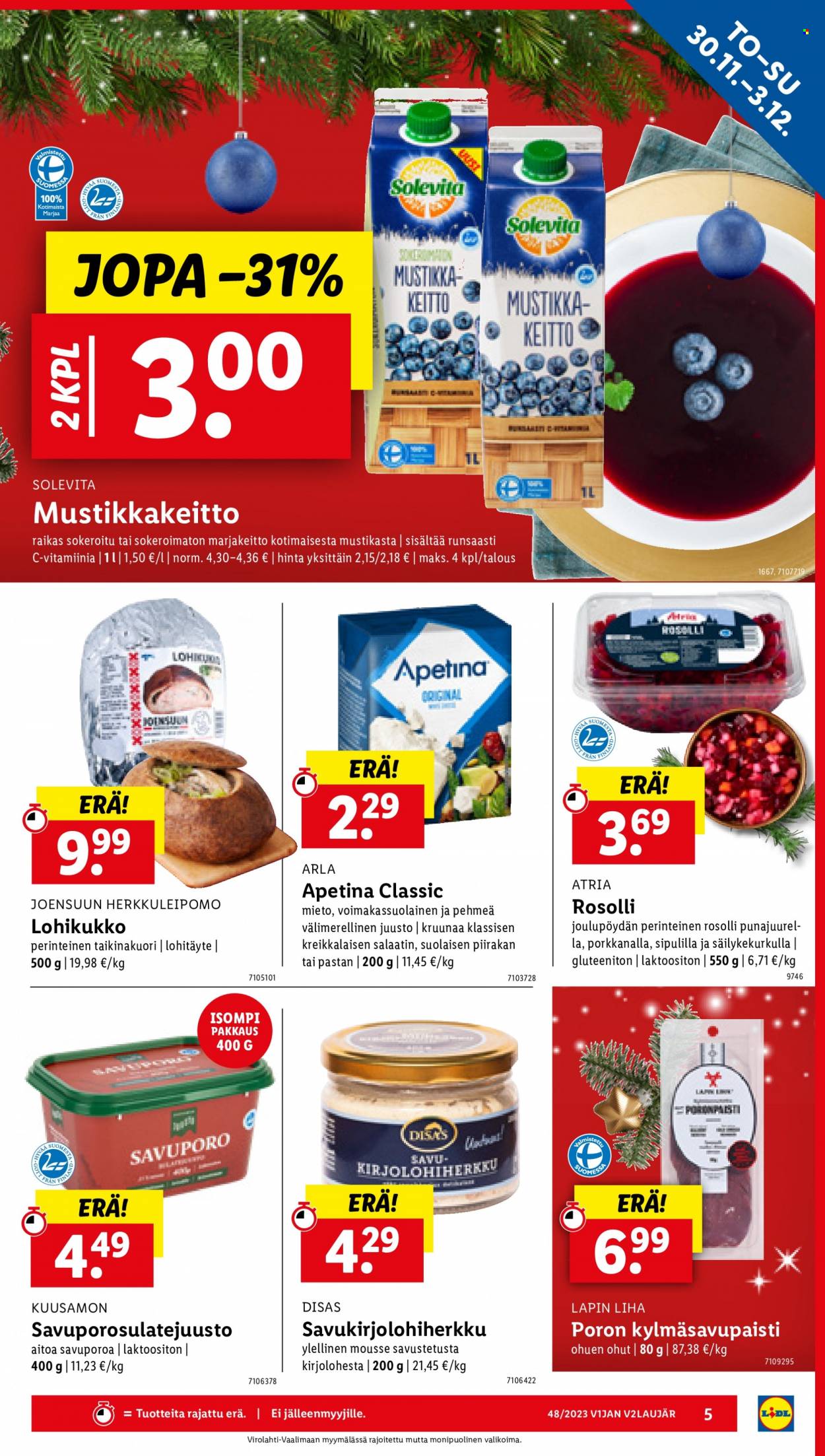 Lidl tarjoukset - 30.11.2023 - 06.12.2023. Sivu 7