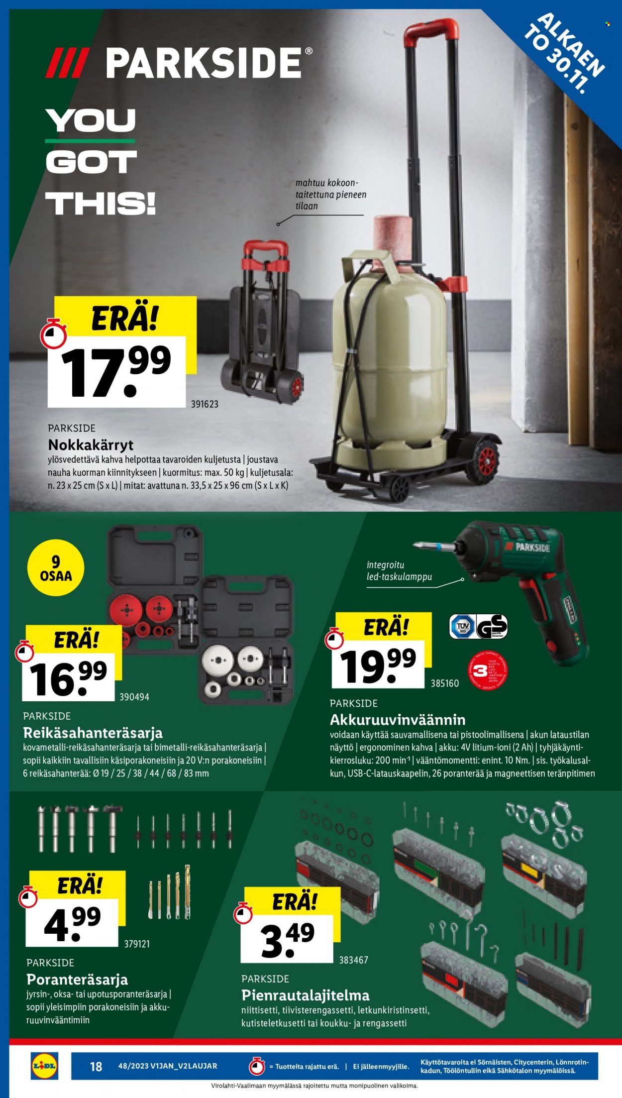 Lidl tarjoukset - 30.11.2023 - 06.12.2023. Sivu 22