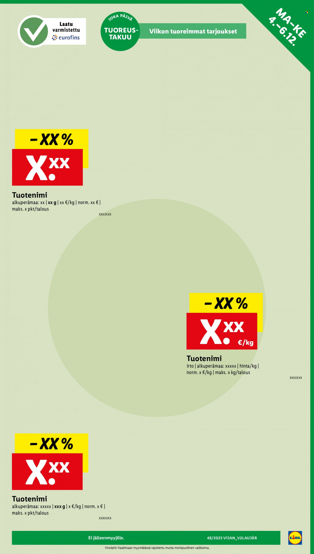 Lidl tarjoukset - 30.11.2023 - 06.12.2023. Sivu 25