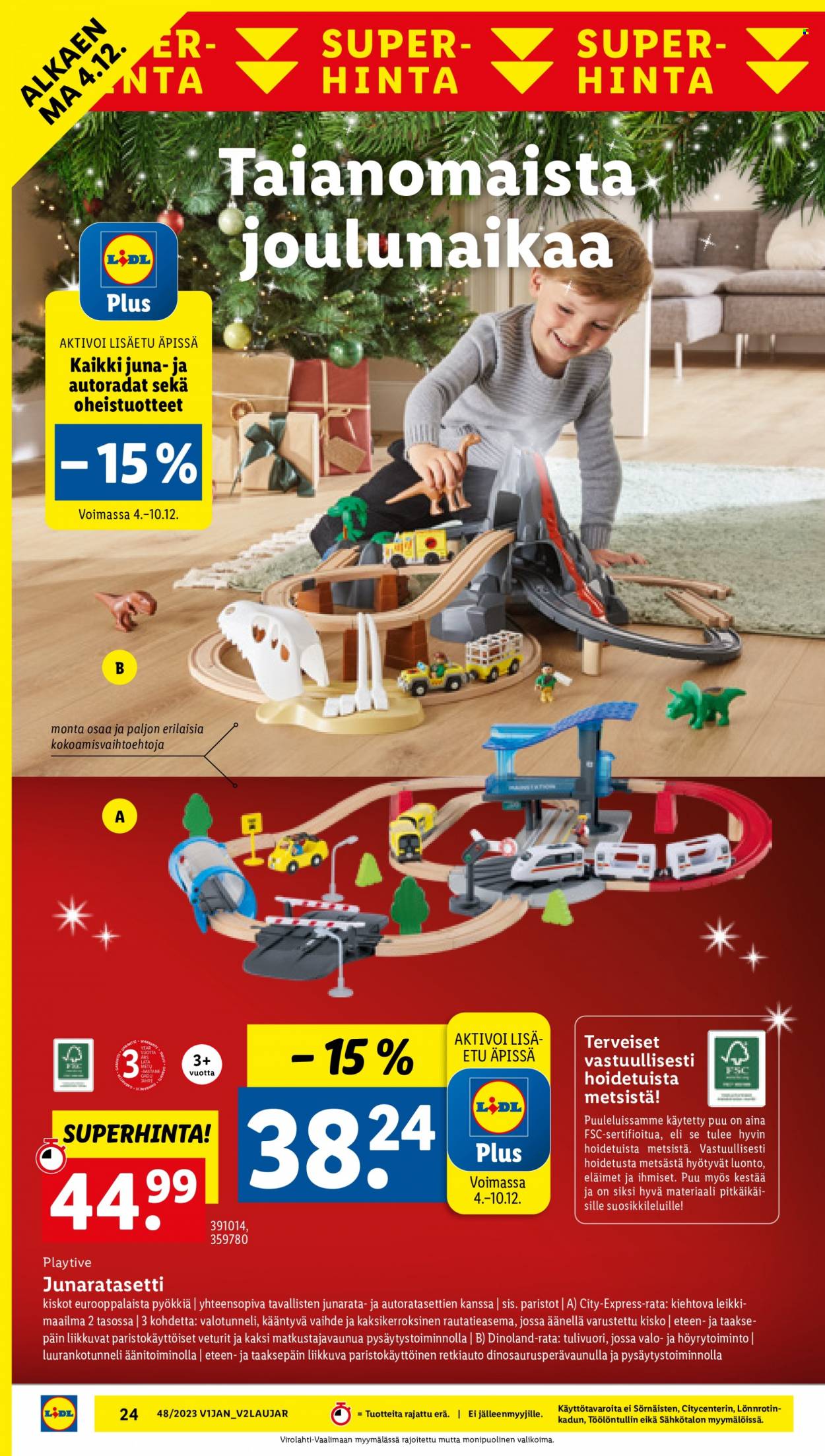 Lidl tarjoukset - 30.11.2023 - 06.12.2023. Sivu 30