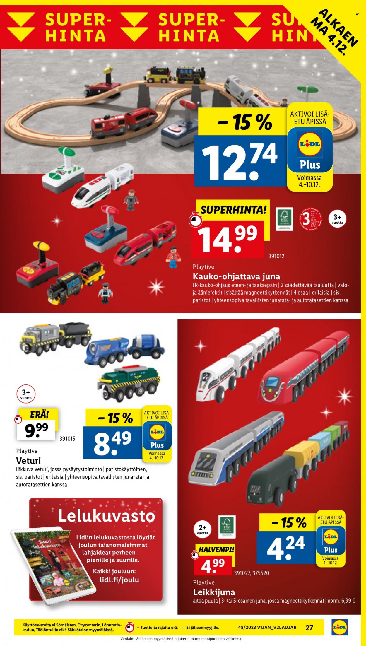 Lidl tarjoukset - 30.11.2023 - 06.12.2023. Sivu 33