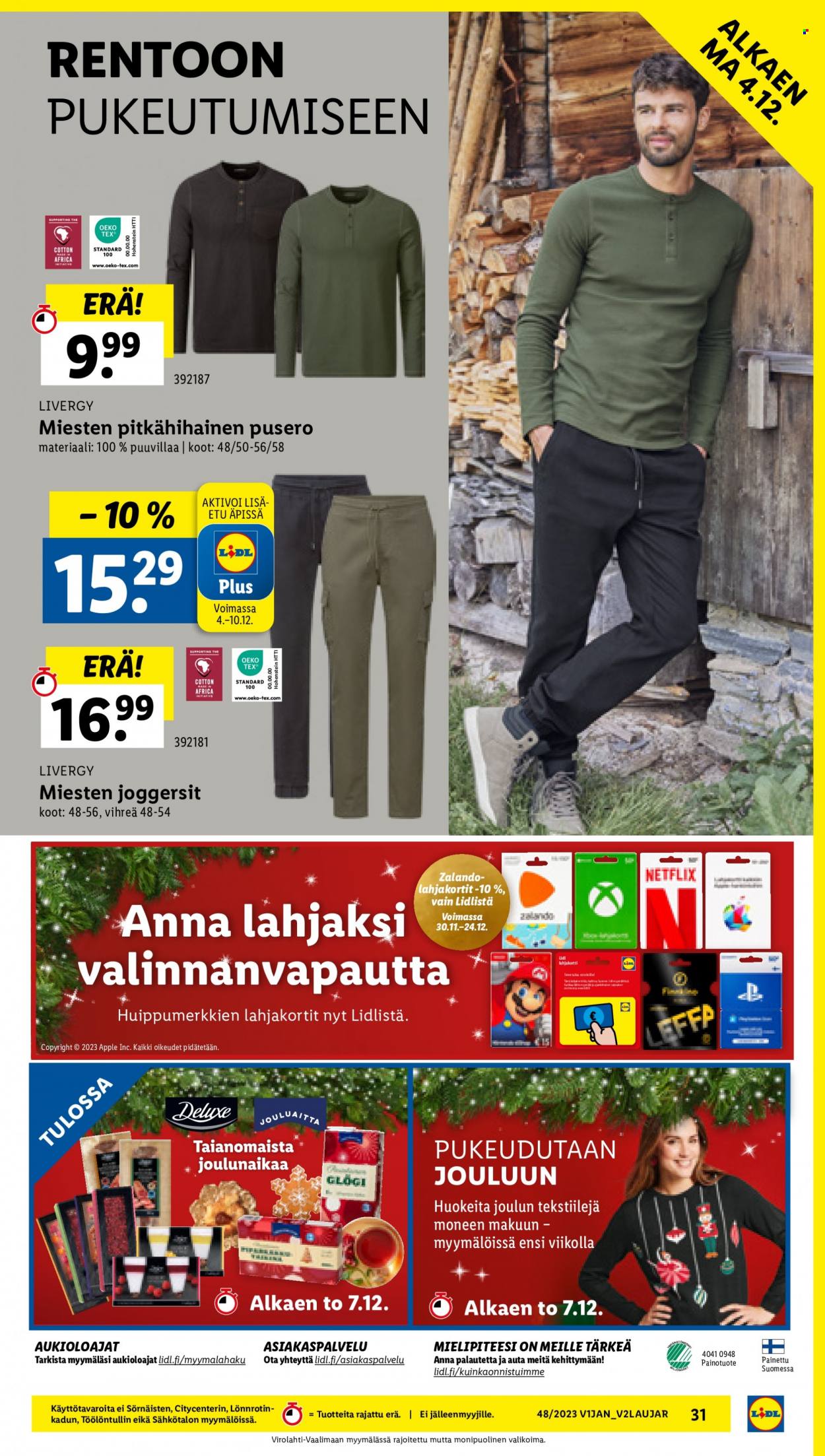 Lidl tarjoukset - 30.11.2023 - 06.12.2023. Sivu 37