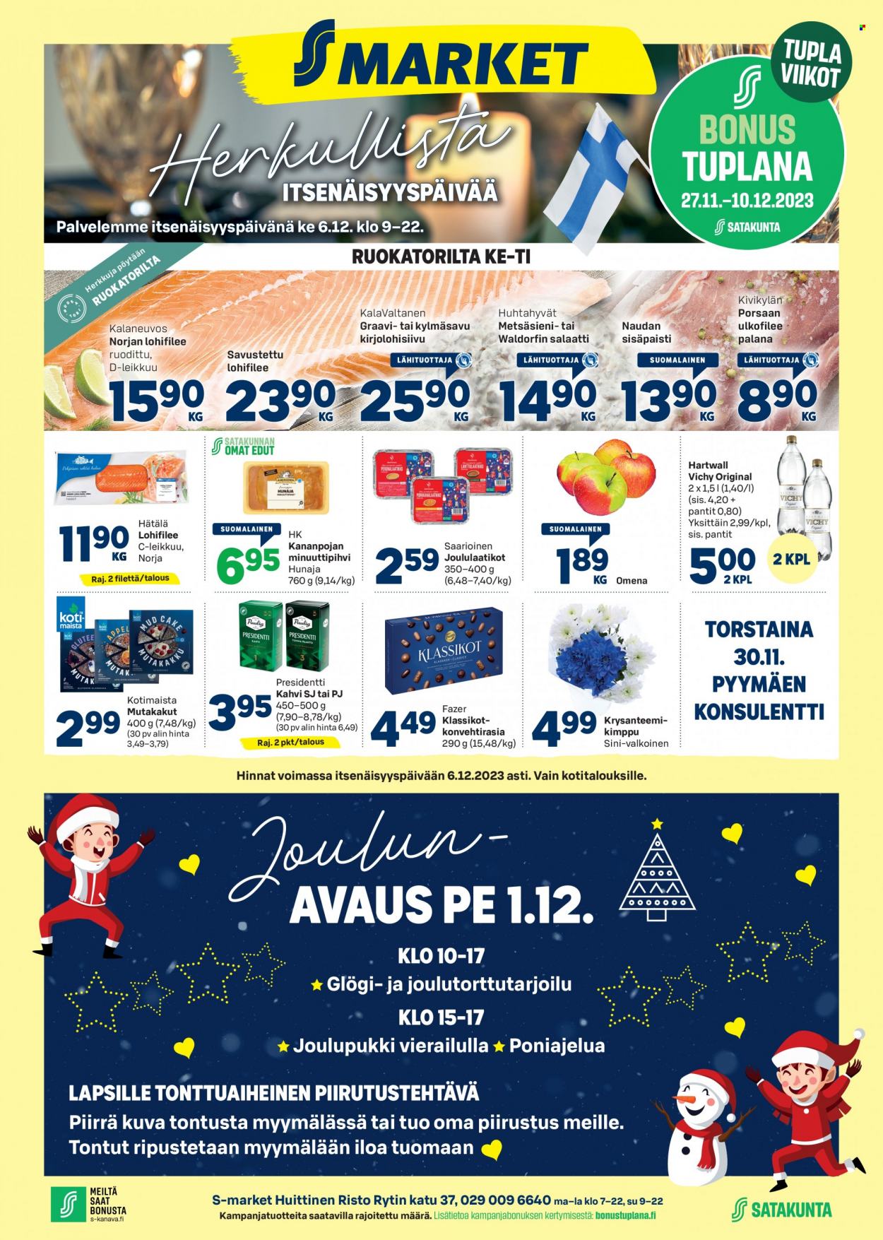 S-market tarjoukset - 29.11.2023 - 06.12.2023. Sivu 1