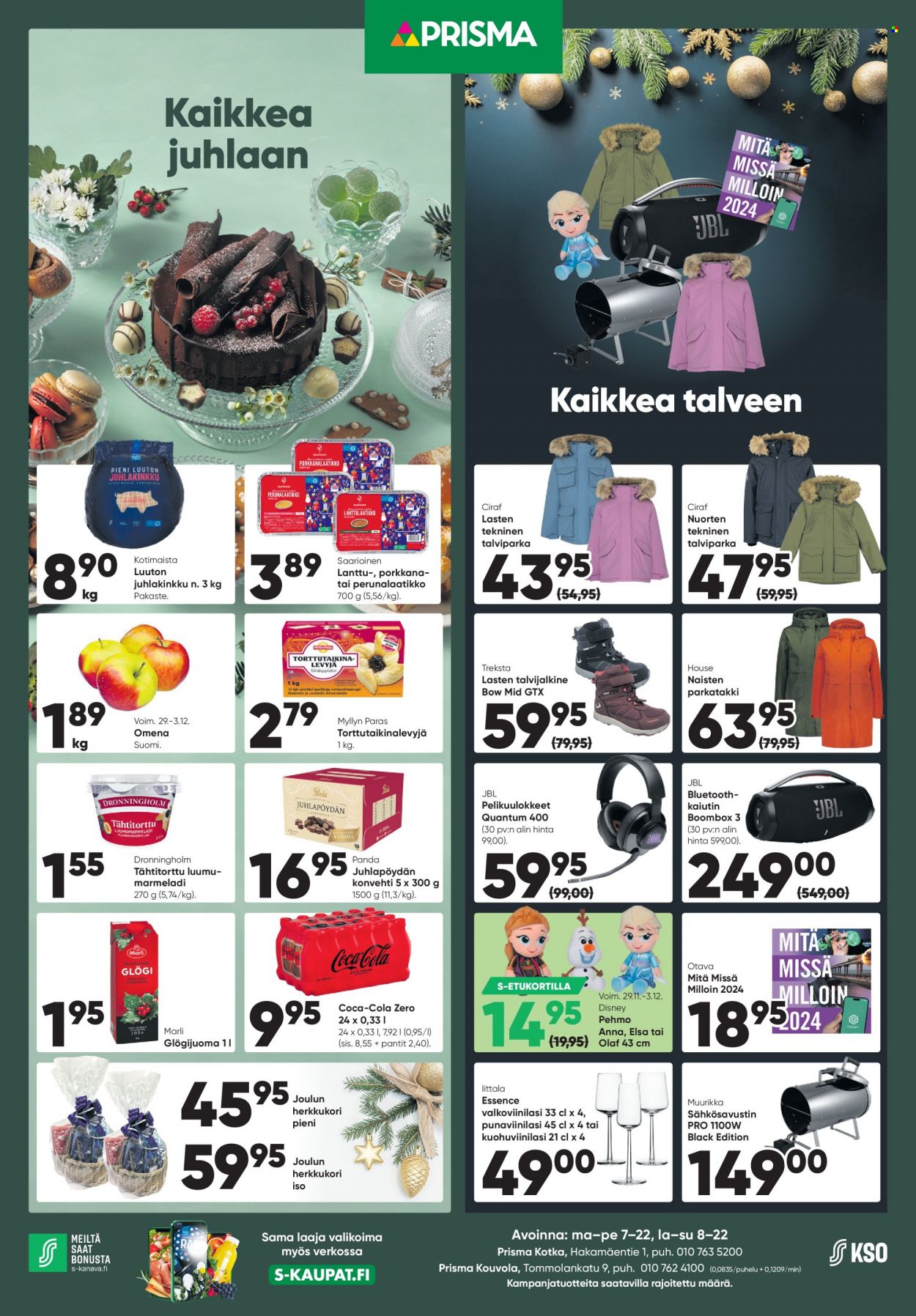 Prisma tarjoukset - 29.11.2023 - 03.12.2023. Sivu 1