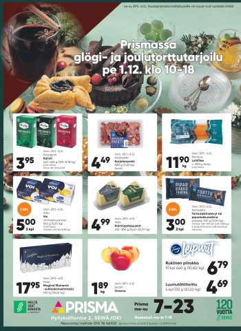 Prisma tarjoukset  - 29.11.2023 - 06.12.2023.