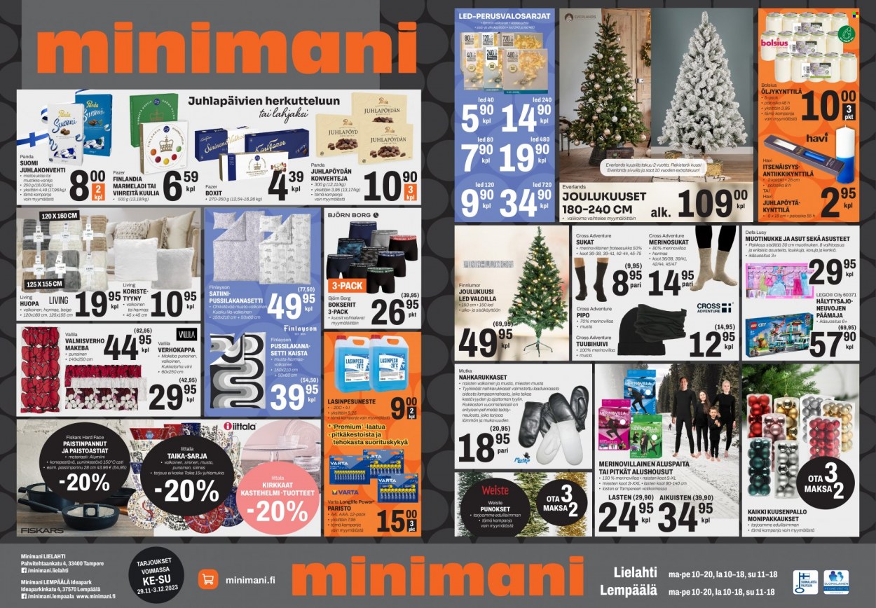 Minimani tarjoukset - 29.11.2023 - 03.12.2023. Sivu 1