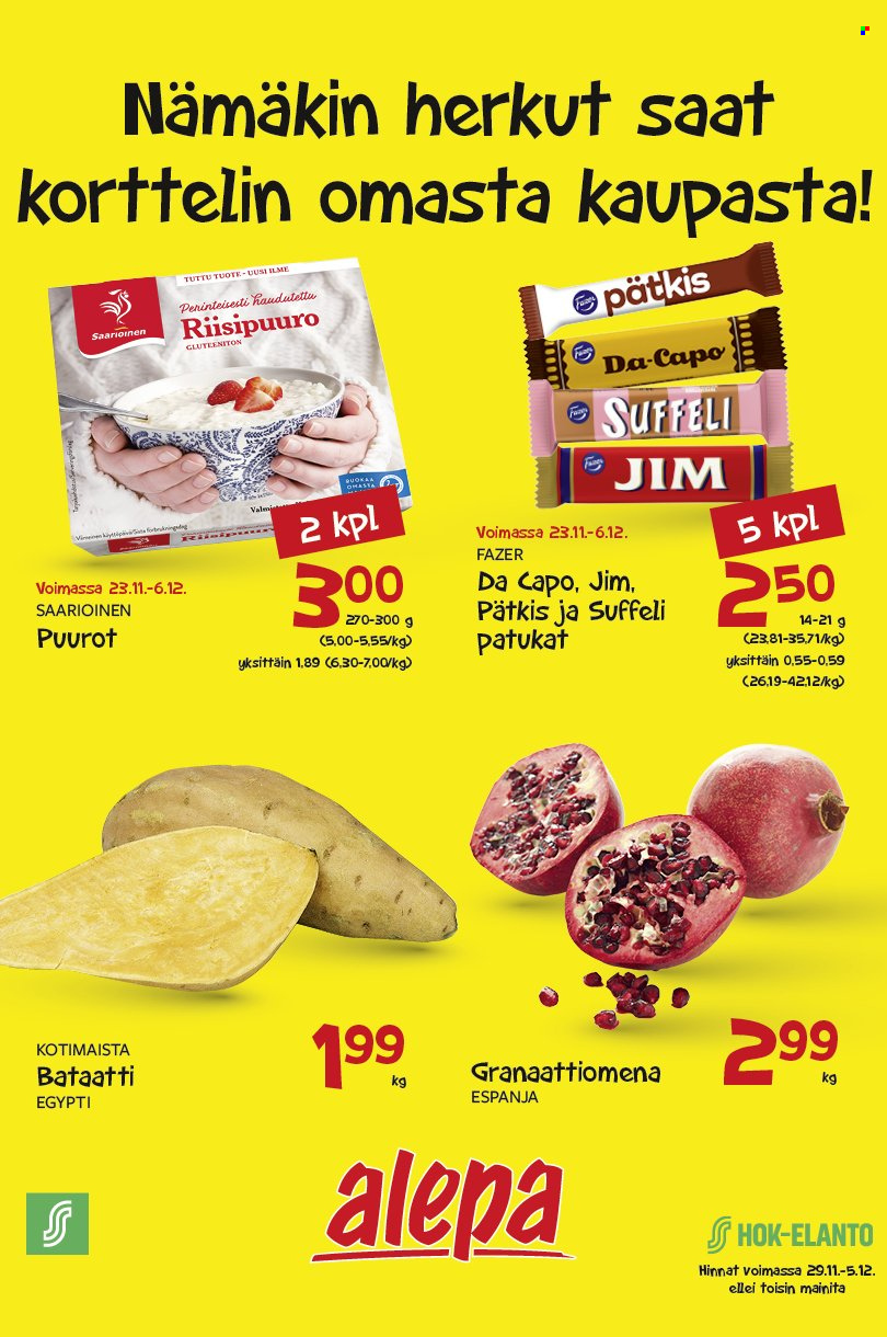 Alepa tarjoukset - 29.11.2023 - 05.12.2023. Sivu 1