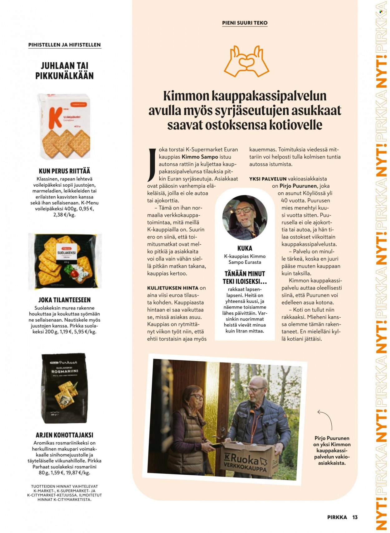 K-market tarjoukset - 29.11.2023 - 23.01.2024. Sivu 13