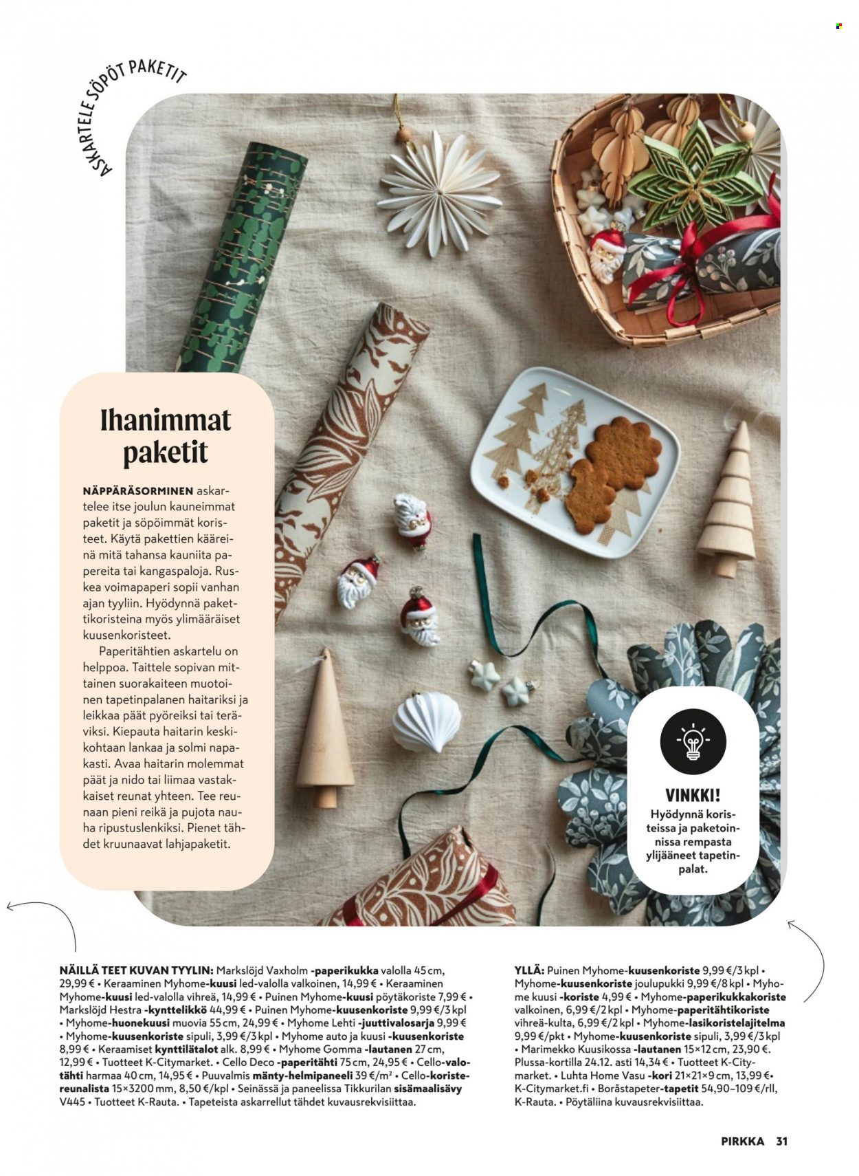 K-market tarjoukset - 29.11.2023 - 23.01.2024. Sivu 31