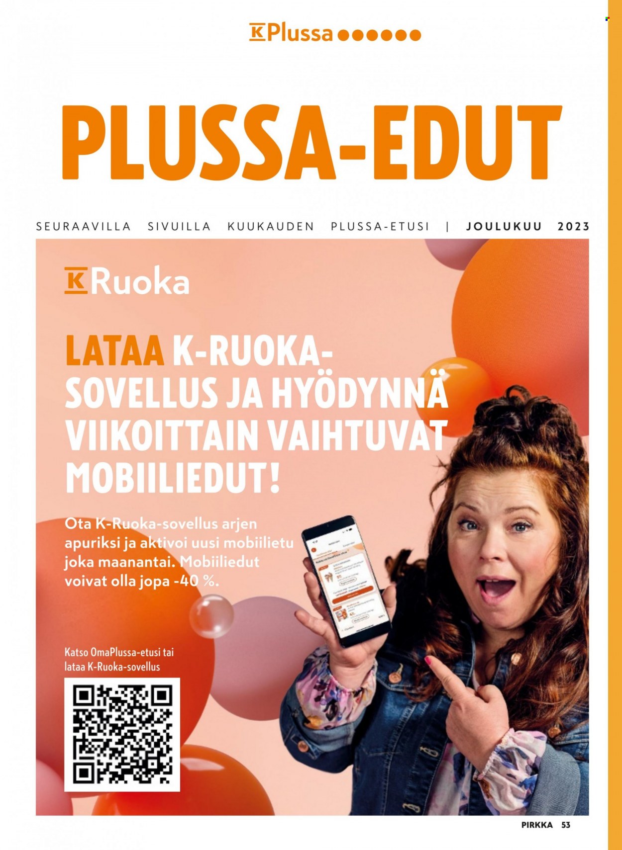 K-market tarjoukset - 29.11.2023 - 23.01.2024. Sivu 53