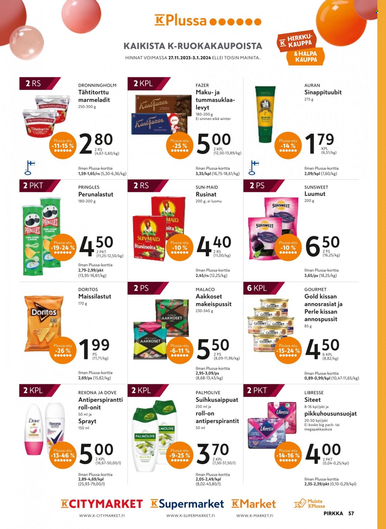 K-market tarjoukset - 29.11.2023 - 23.01.2024. Sivu 57