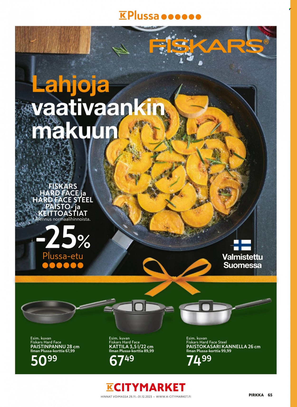 K-market tarjoukset - 29.11.2023 - 23.01.2024. Sivu 65