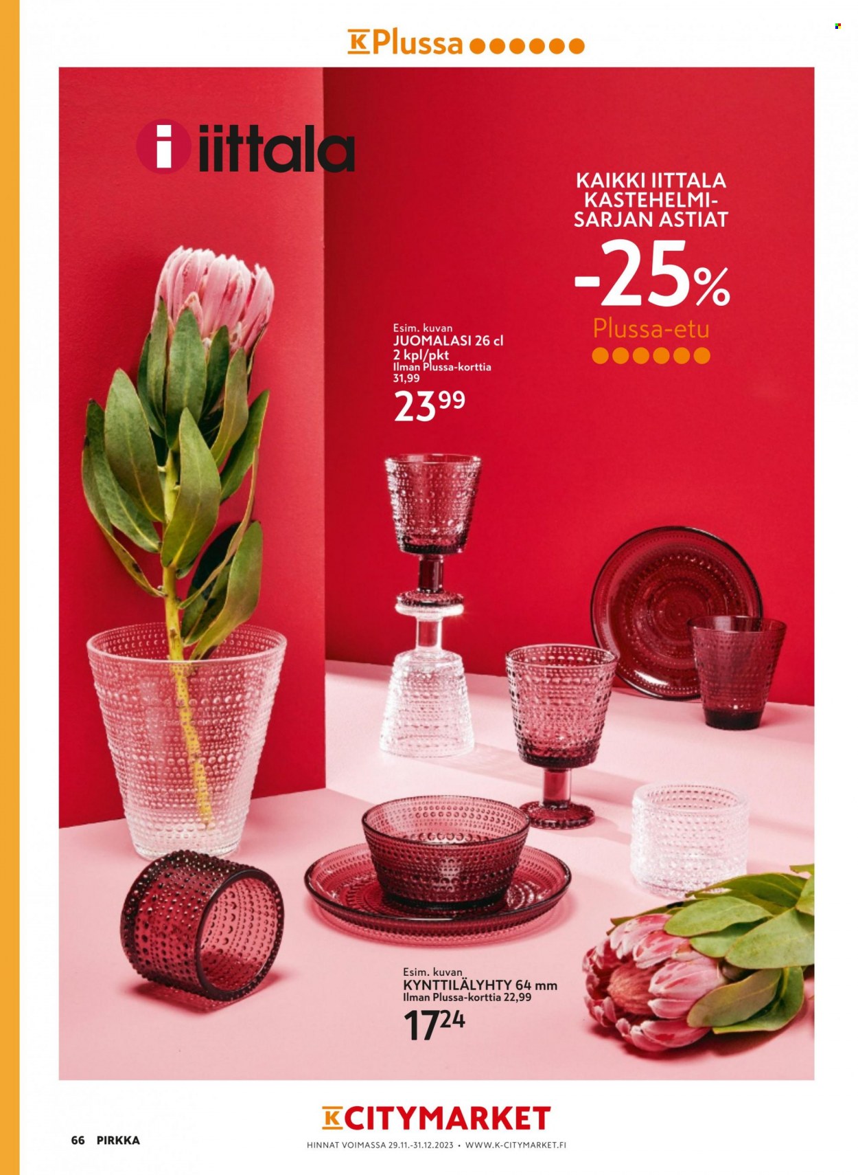 K-market tarjoukset - 29.11.2023 - 23.01.2024. Sivu 66
