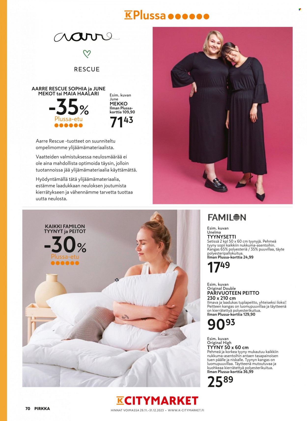 K-market tarjoukset - 29.11.2023 - 23.01.2024. Sivu 70