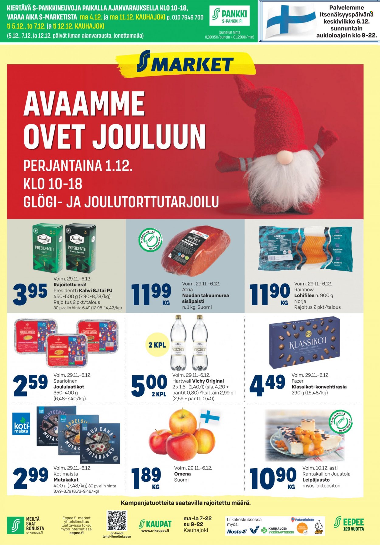 S-market tarjoukset - 29.11.2023 - 06.12.2023. Sivu 1