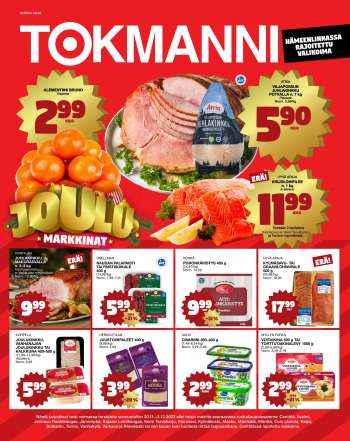 Tokmanni tarjoukset  - 30.11.2023 - 03.12.2023.