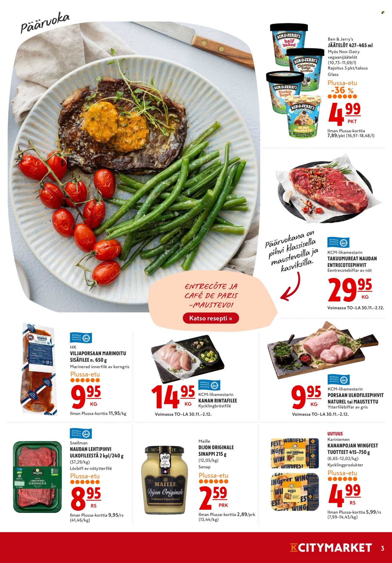 K-citymarket tarjoukset - 30.11.2023 - 03.12.2023. Sivu 3