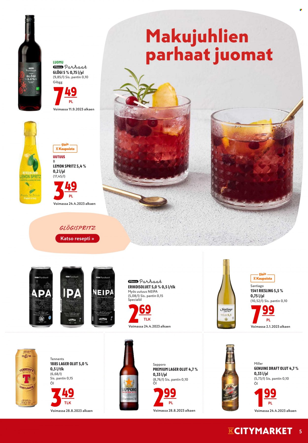 K-citymarket tarjoukset - 30.11.2023 - 03.12.2023. Sivu 5