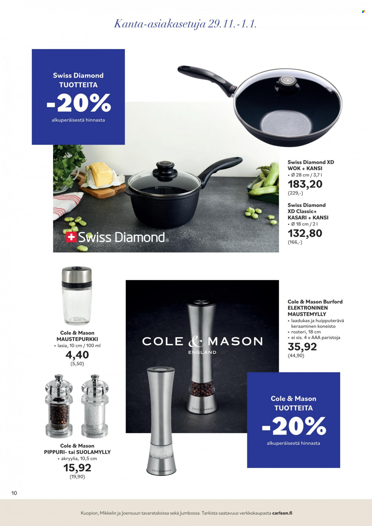 Carlson tarjoukset - 29.11.2023 - 01.01.2024. Sivu 10