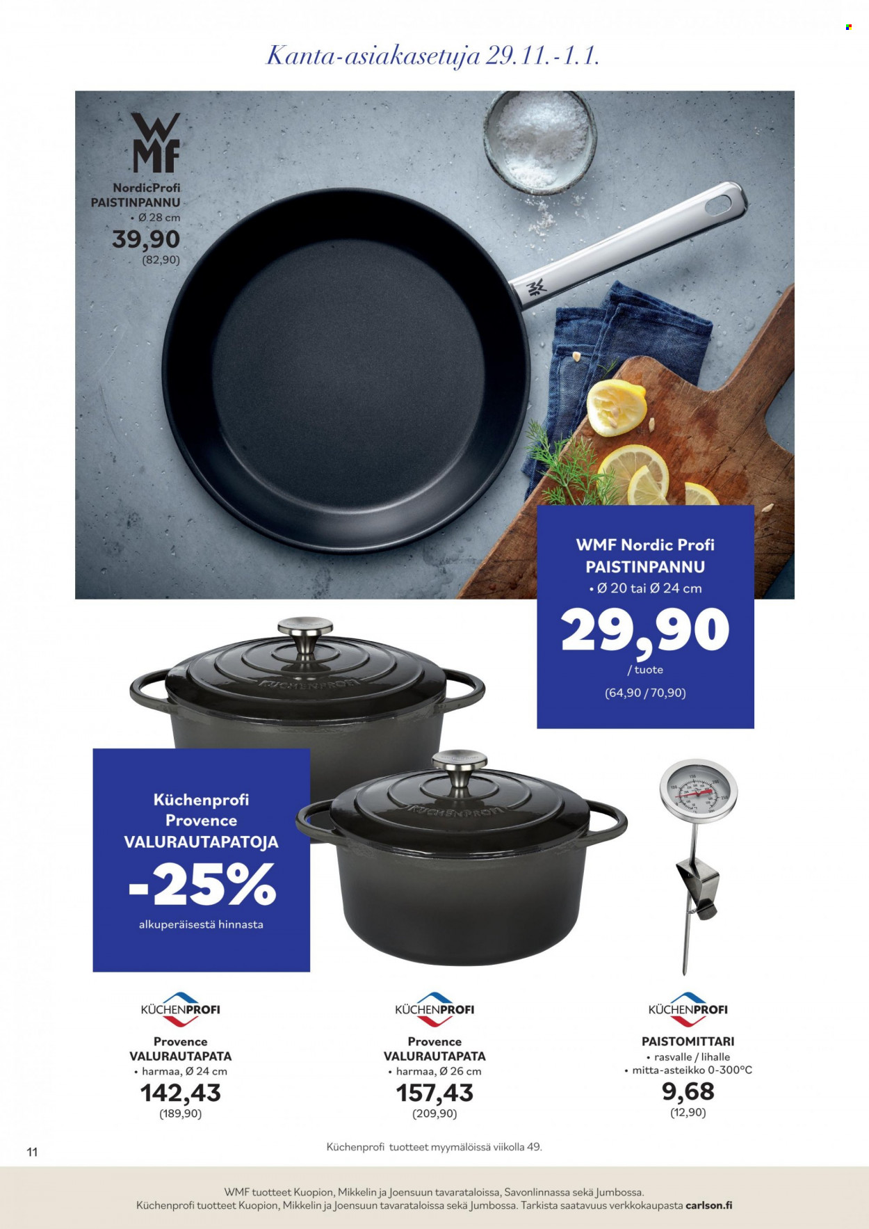 Carlson tarjoukset - 29.11.2023 - 01.01.2024. Sivu 11