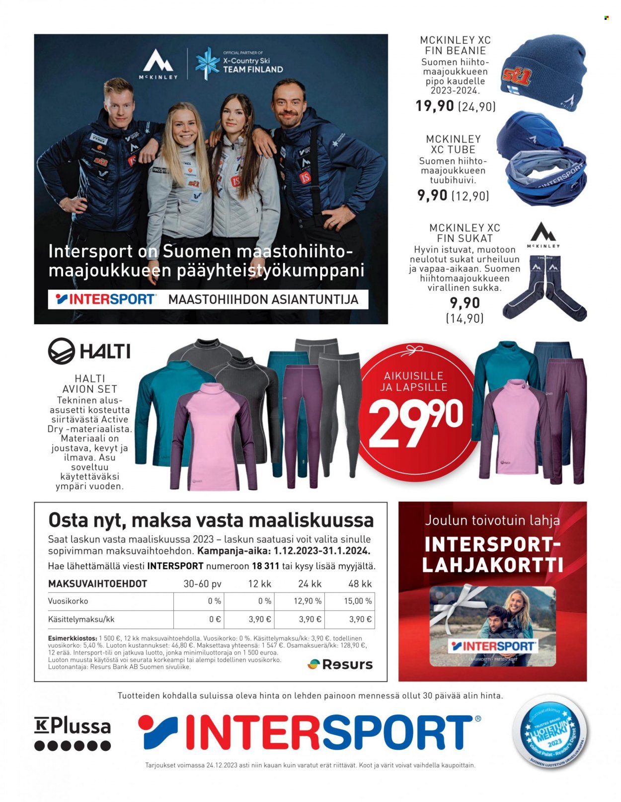Intersport tarjoukset - 03.12.2023 - 24.12.2023. Sivu 16