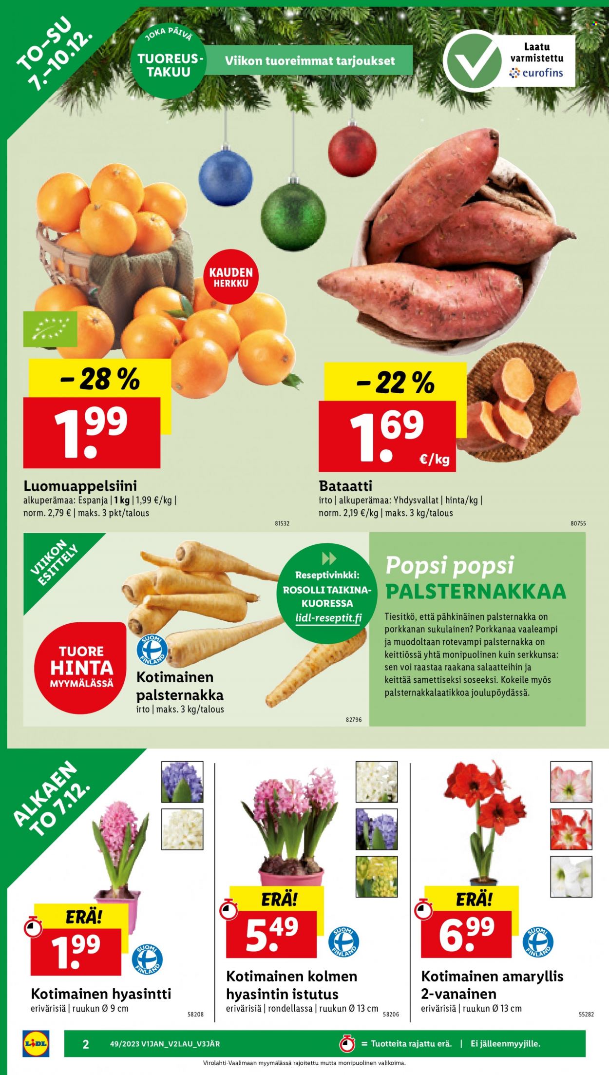 Lidl tarjoukset - 07.12.2023 - 13.12.2023. Sivu 4