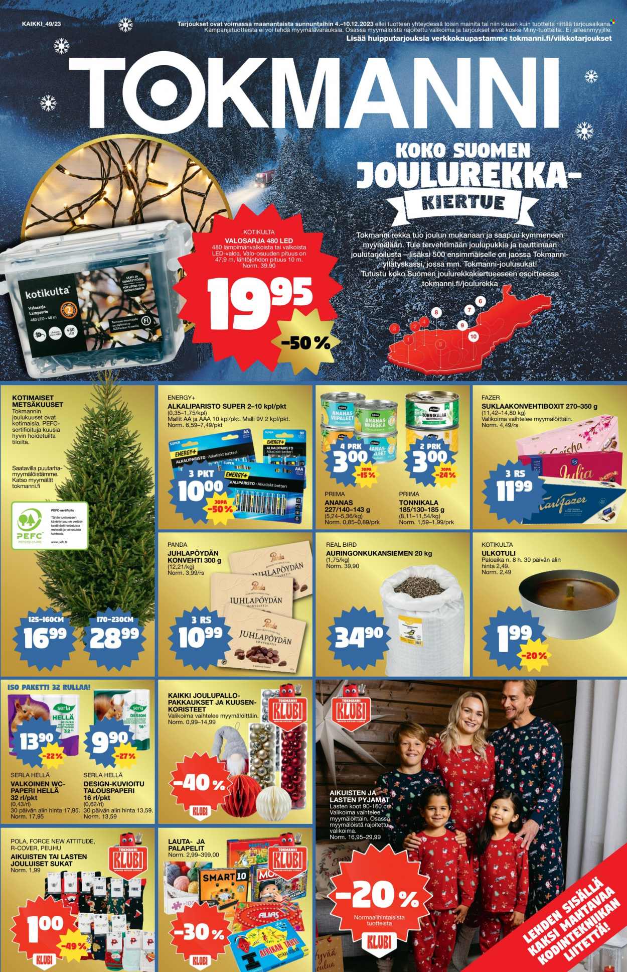 Tokmanni tarjoukset - 04.12.2023 - 10.12.2023. Sivu 1